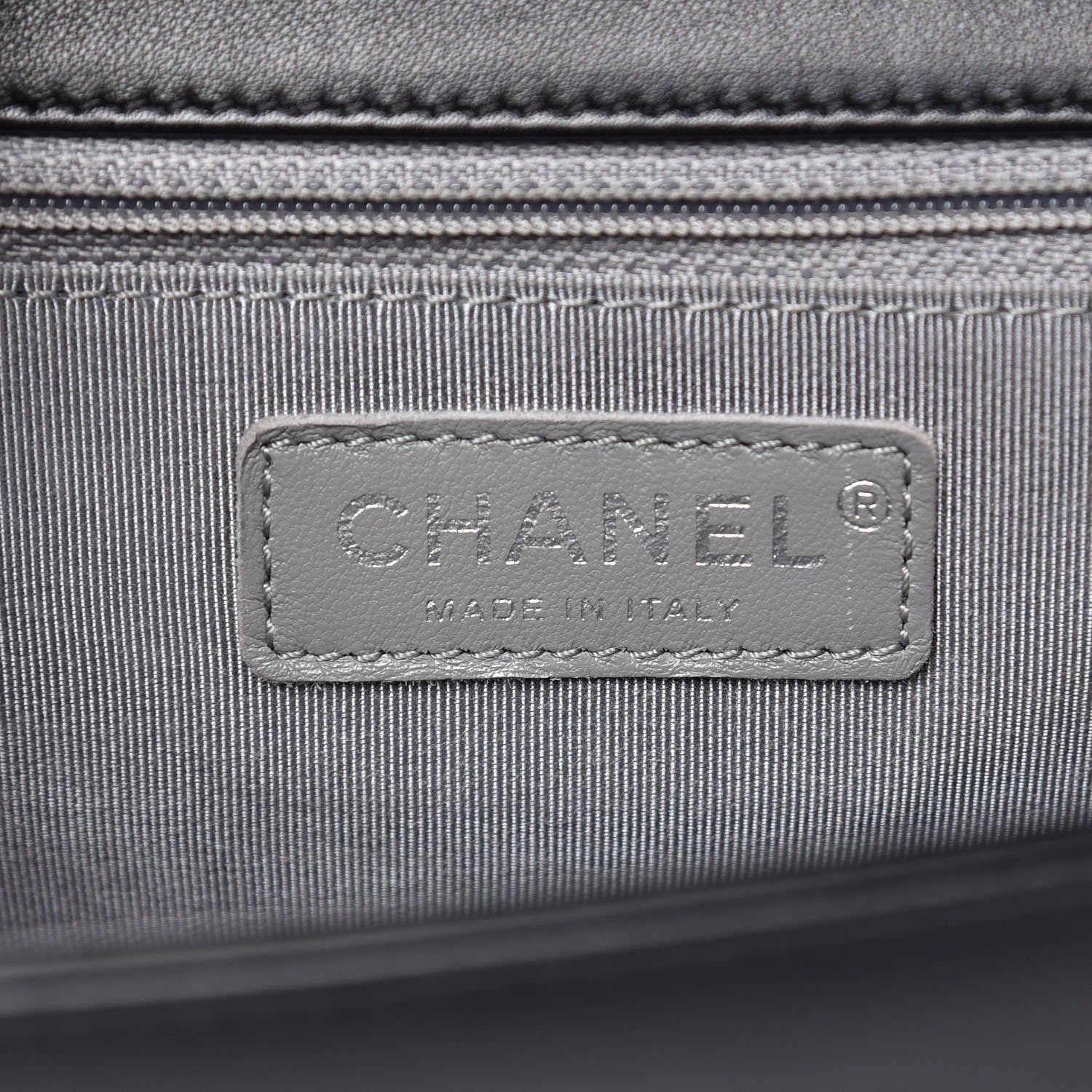 Chanel Calfskin Chevron New Medium Boy Flap Black 6 of 9