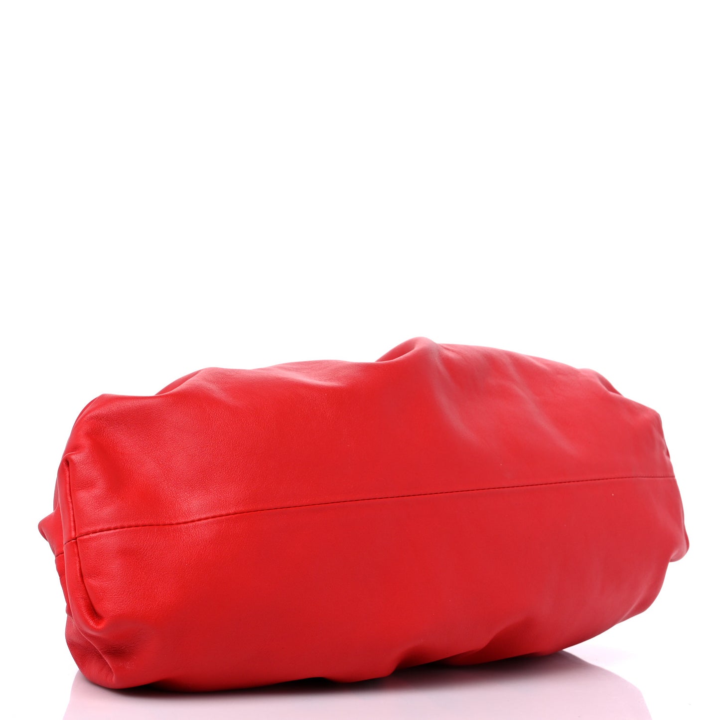 Smooth Butter Calf The Pouch Oversized Clutch Nail Polish