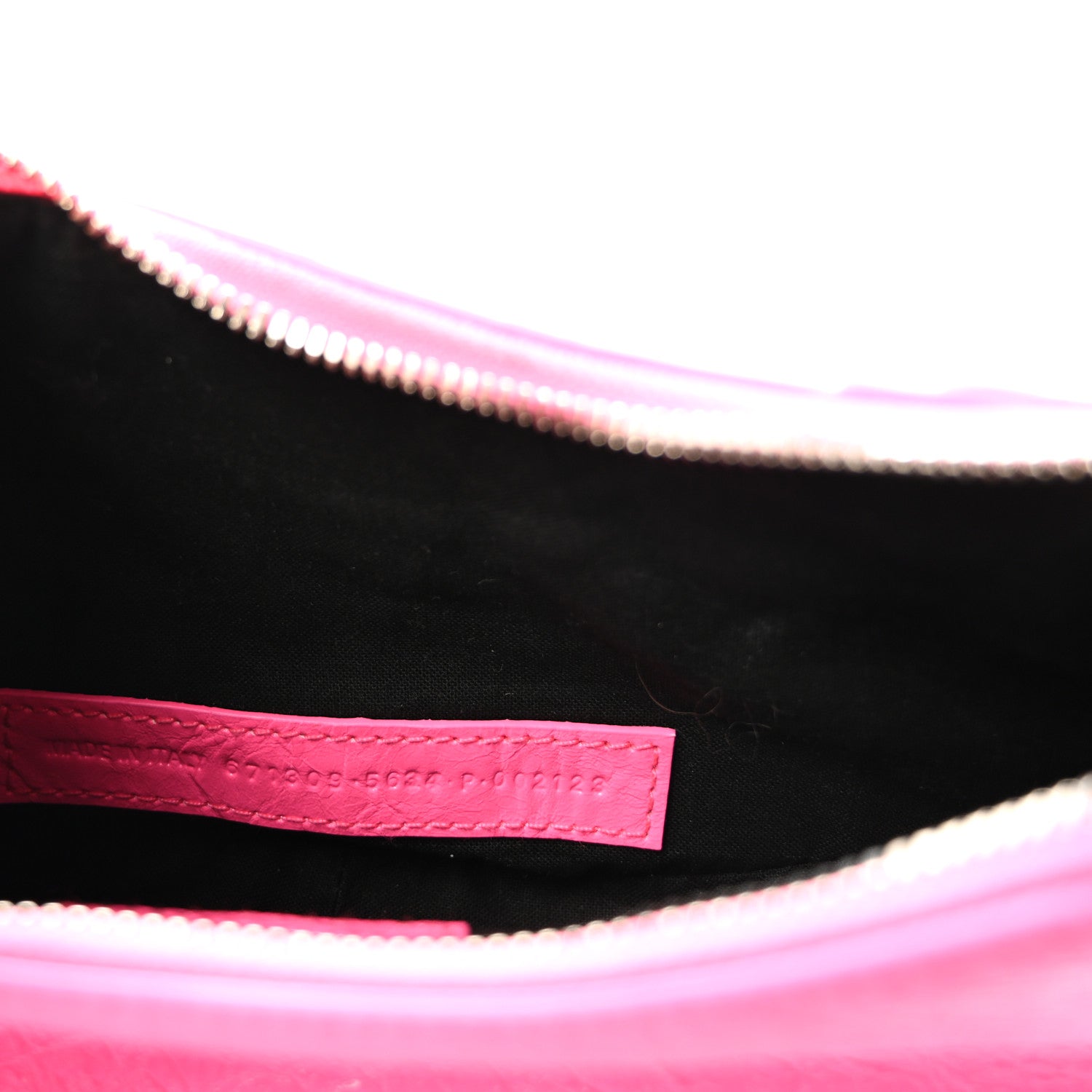 Balenciaga Agneau Arena Le Cagole Shoulder Bag XS Hot Pink Hot Pink 6 of 9