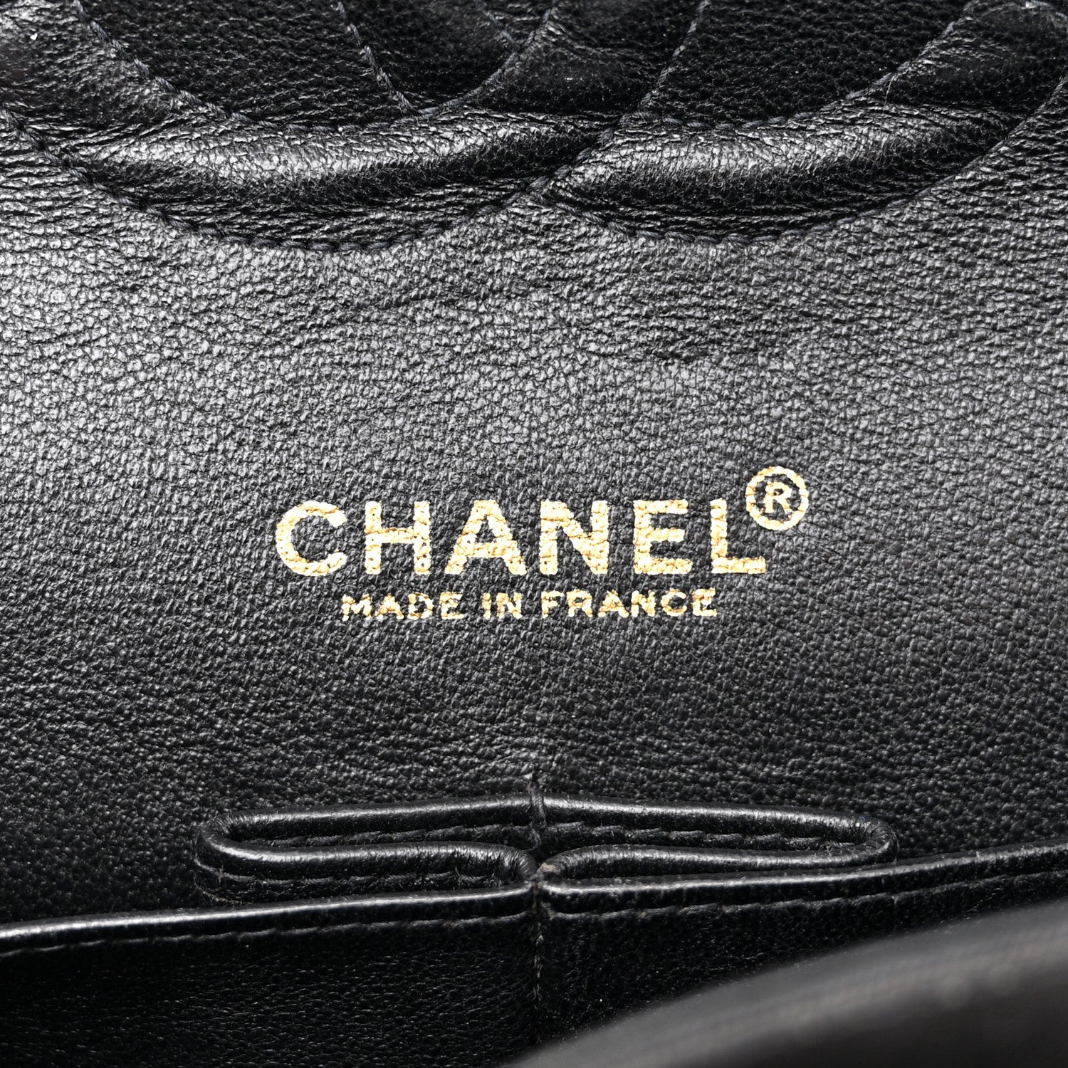 Chanel Canvas Coco Printed Quilted Medium Double Flap Black White 6 of 14