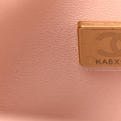 Chanel Caviar Quilted Small Coco Handle Flap Light Pink 7 of 12