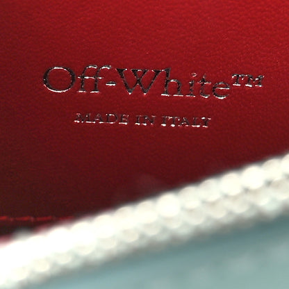 Off-White OFF WHITE Calfskin Jitney 0.5 Shoulder Bag Light Blue 6 of 8