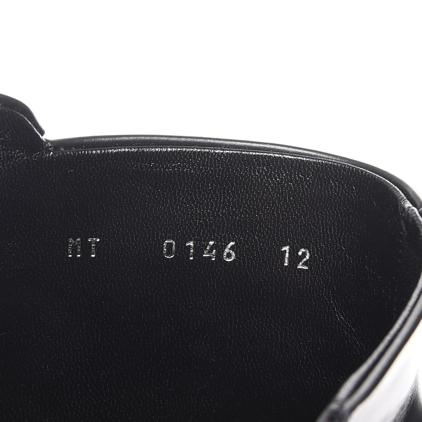 Calfskin Chelsea Ankle Boots 12 Black