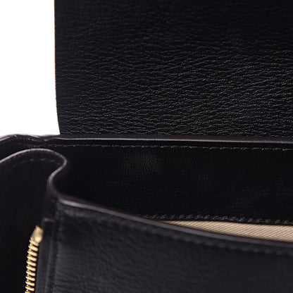 Chloe Suede Calfskin Small Faye Backpack Black 9 of 12