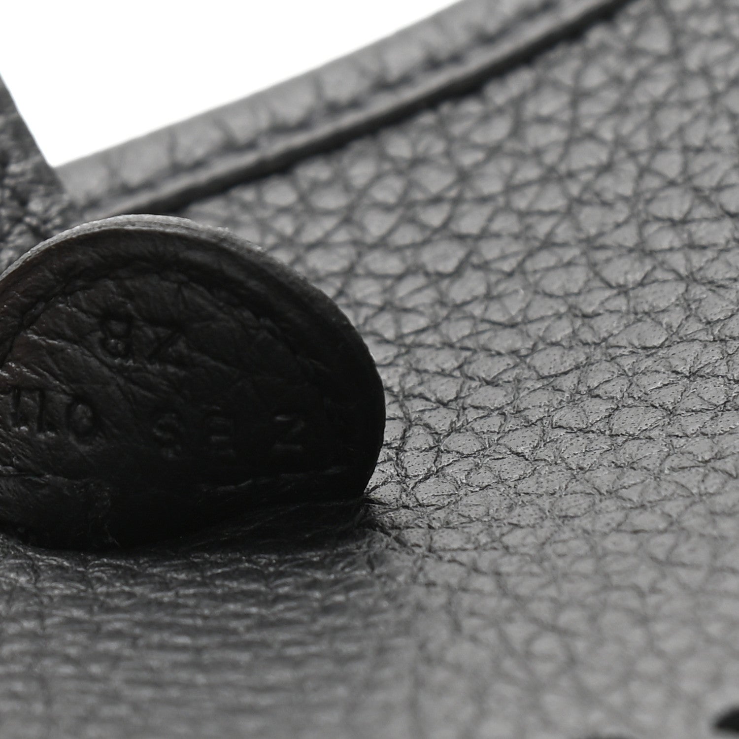 Hermes Taurillon Clemence Evelyne TPM Black 7 of 9