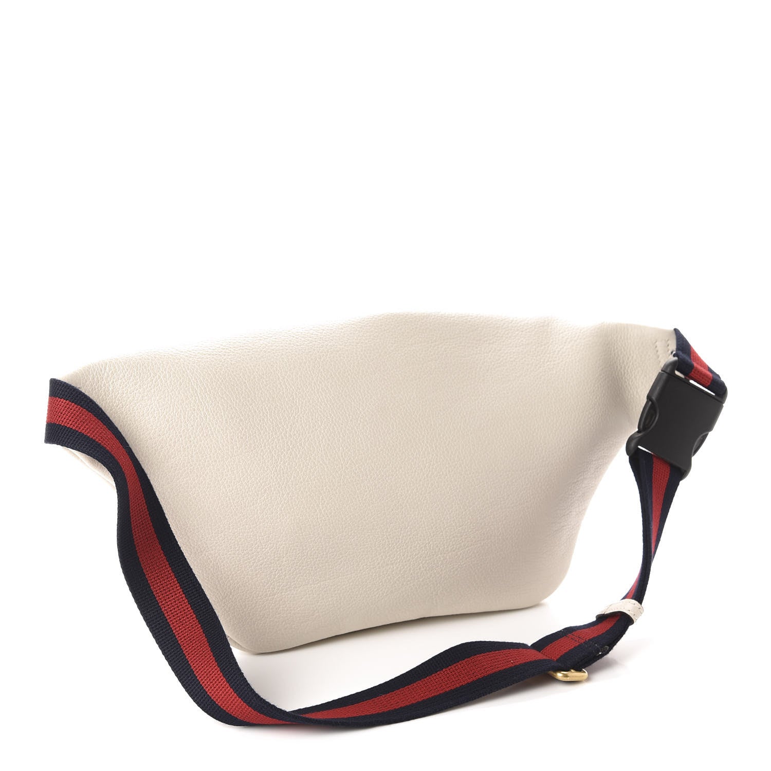 Gucci Grained Calfskin Logo Belt Bag White 3 of 11