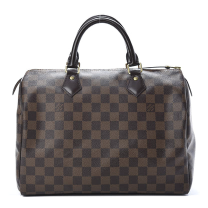 Louis Vuitton Damier Ebene Speedy 30 1 of 15