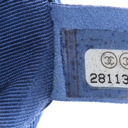 Chanel Caviar Quilted Medium Boy Flap Blue 7 of 11