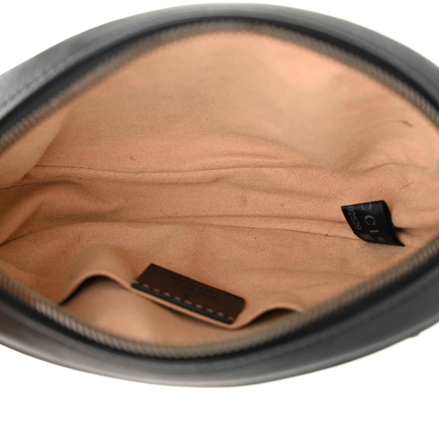 Calfskin Matelasse GG Marmont Belt Bag 85 34 Black