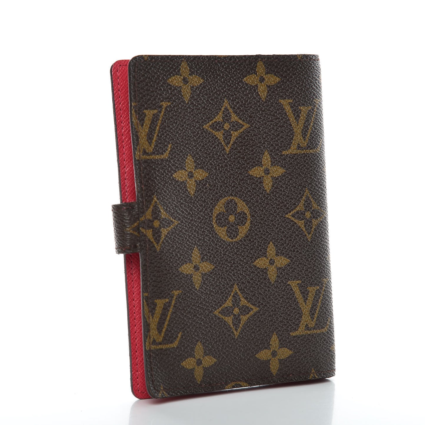 Monogram My LV Heritage Small Ring Agenda Cover Rouge Black