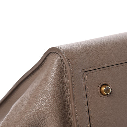 Celine Crisped Calfskin Medium Tie Knot Tote Taupe 28 of 31