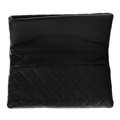 Chanel Lambskin Quilted CC Beauty Clutch Black 9 of 22