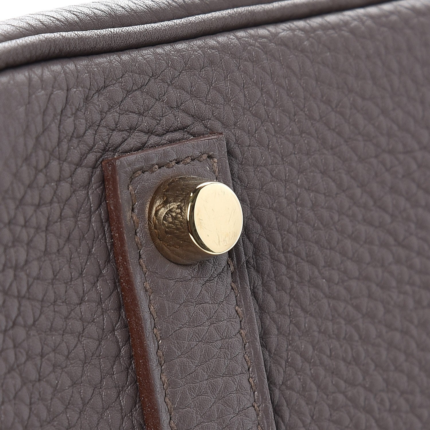 Hermes Togo Birkin 35 Etain 32 of 33