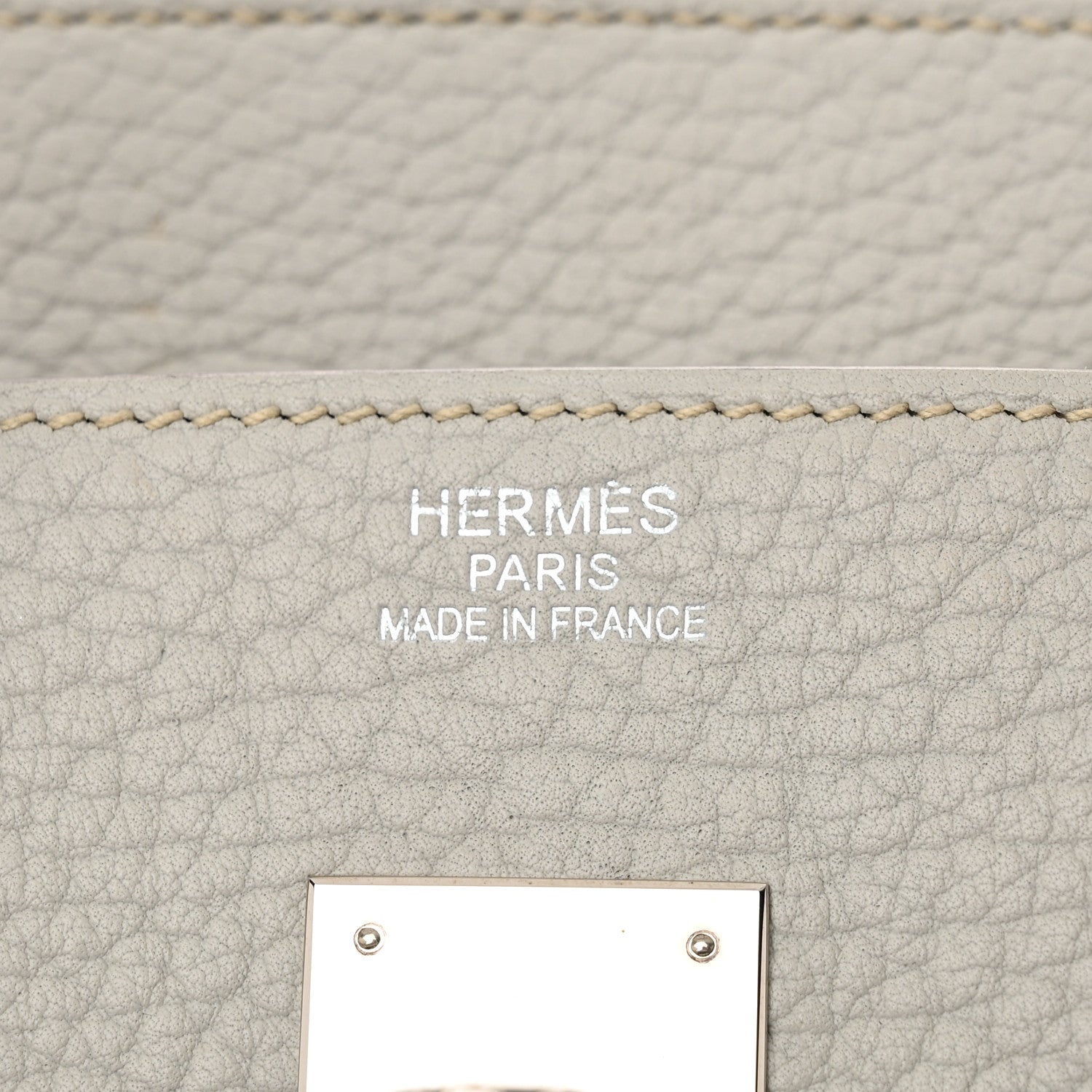 Hermes Togo Birkin 35 Gris Perle 6 of 10