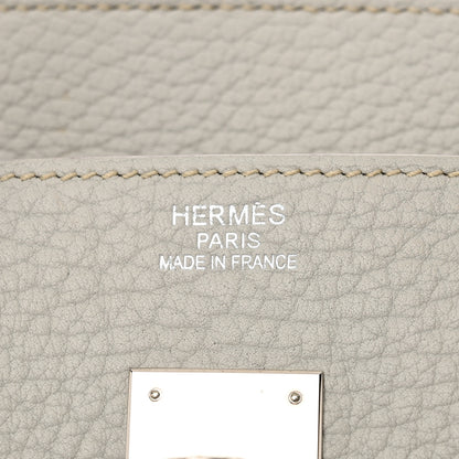 Hermes Togo Birkin 35 Gris Perle 6 of 10