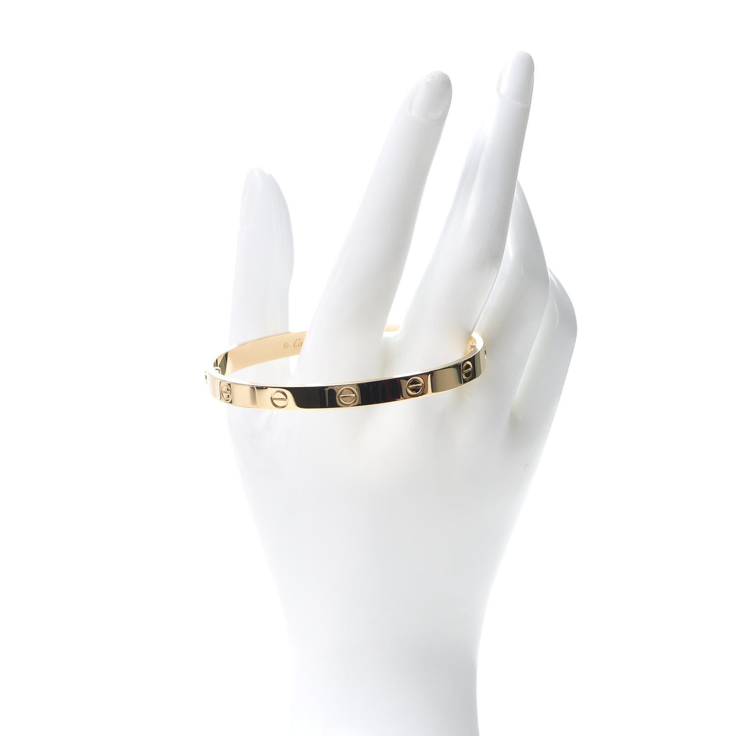 18K Yellow Gold LOVE Bracelet 19