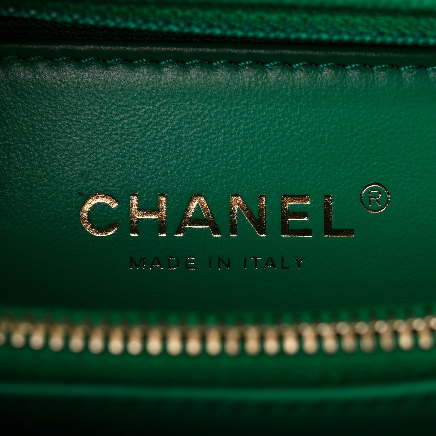 Chanel Caviar Quilted Small Coco Handle Flap Green 6 of 12