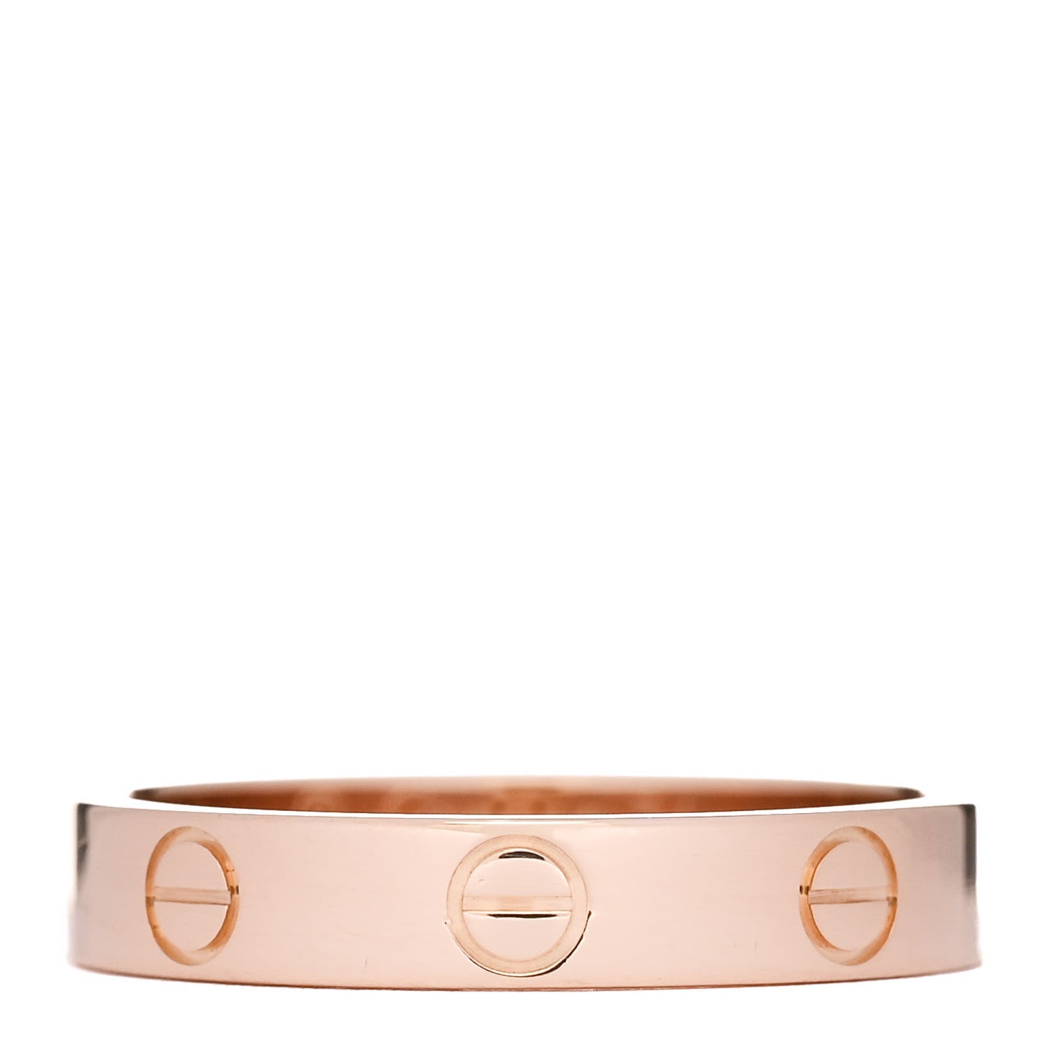 Cartier 18K Pink Gold 3.5mm LOVE Wedding Band Ring 54 7 1 of 5