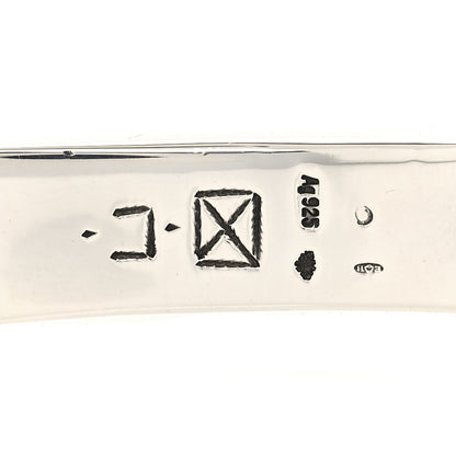 Hermes Sterling Silver Touareg 32mm H Belt Buckle 3 of 4