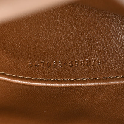 Gucci Suede Small Aura Horsebit 1955 Shoulder Bag Brown 8 of 12
