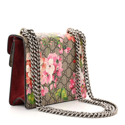 Gucci GG Supreme Monogram Blooms Mini Dionysus Shoulder Bag Beige Multicolor Dry Rose 3 of 10