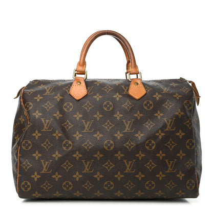Louis Vuitton Monogram Speedy 35 1 of 10
