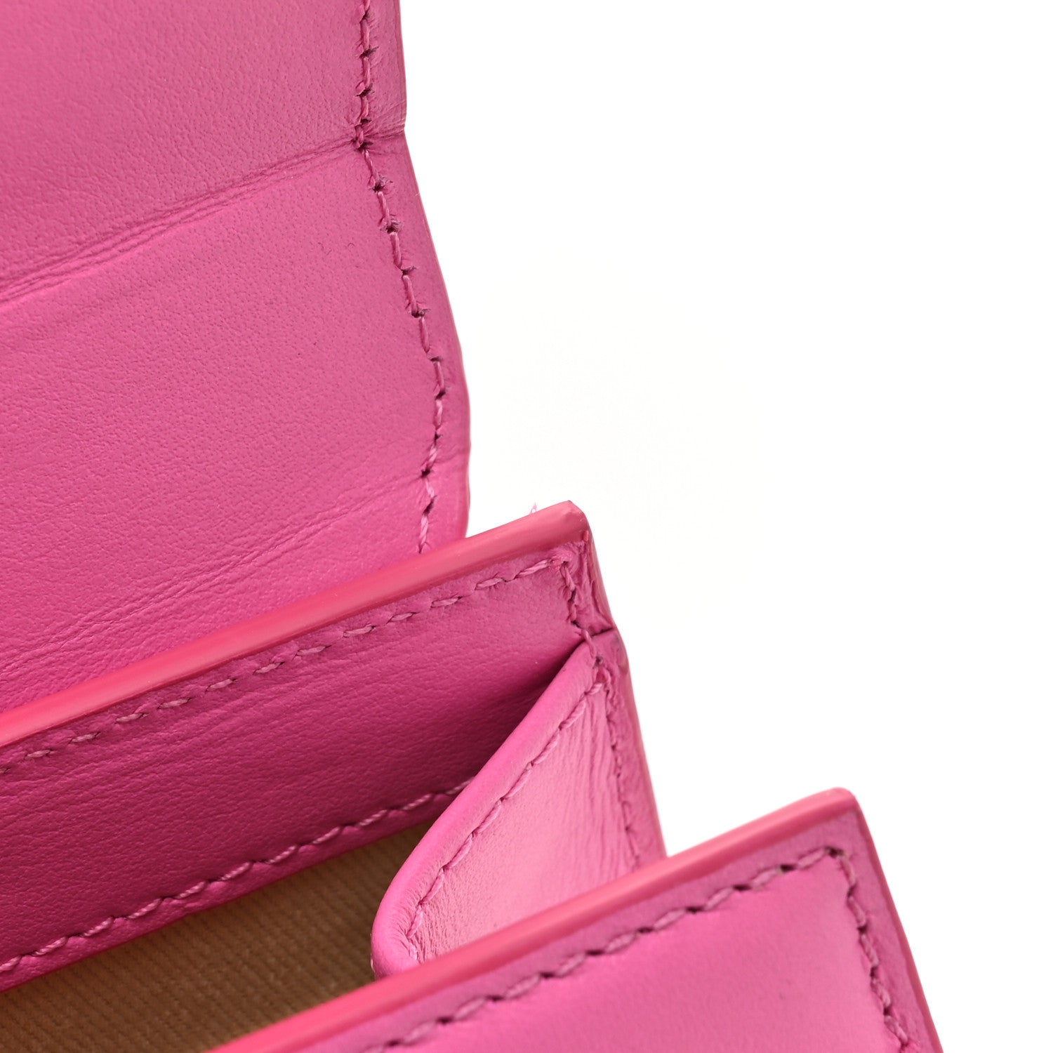 Jacquemus Smooth Calfskin Le Chiquito Moyen Neon Pink 11 of 16