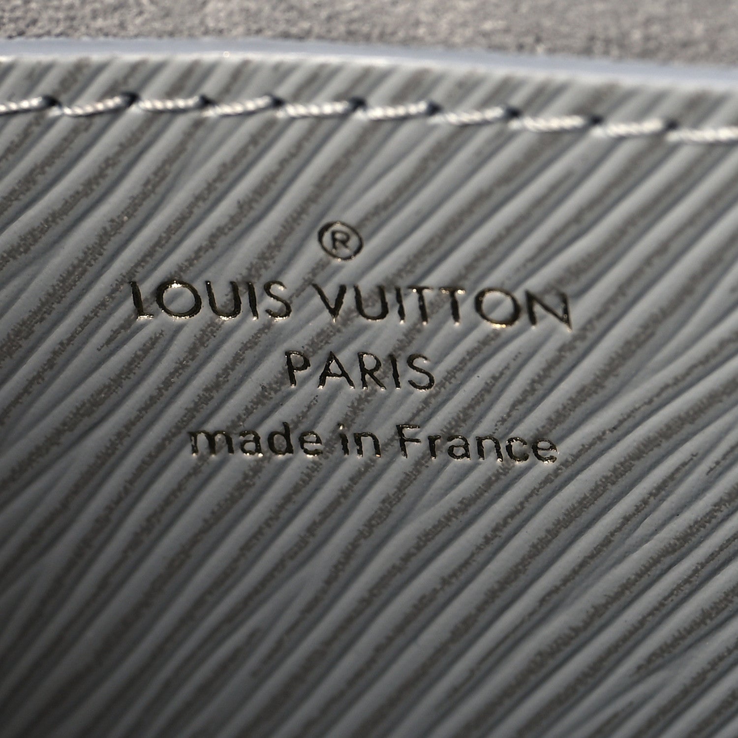 Louis Vuitton Epi Moonstone Twist Shoulder Bag MM Grey 7 of 10