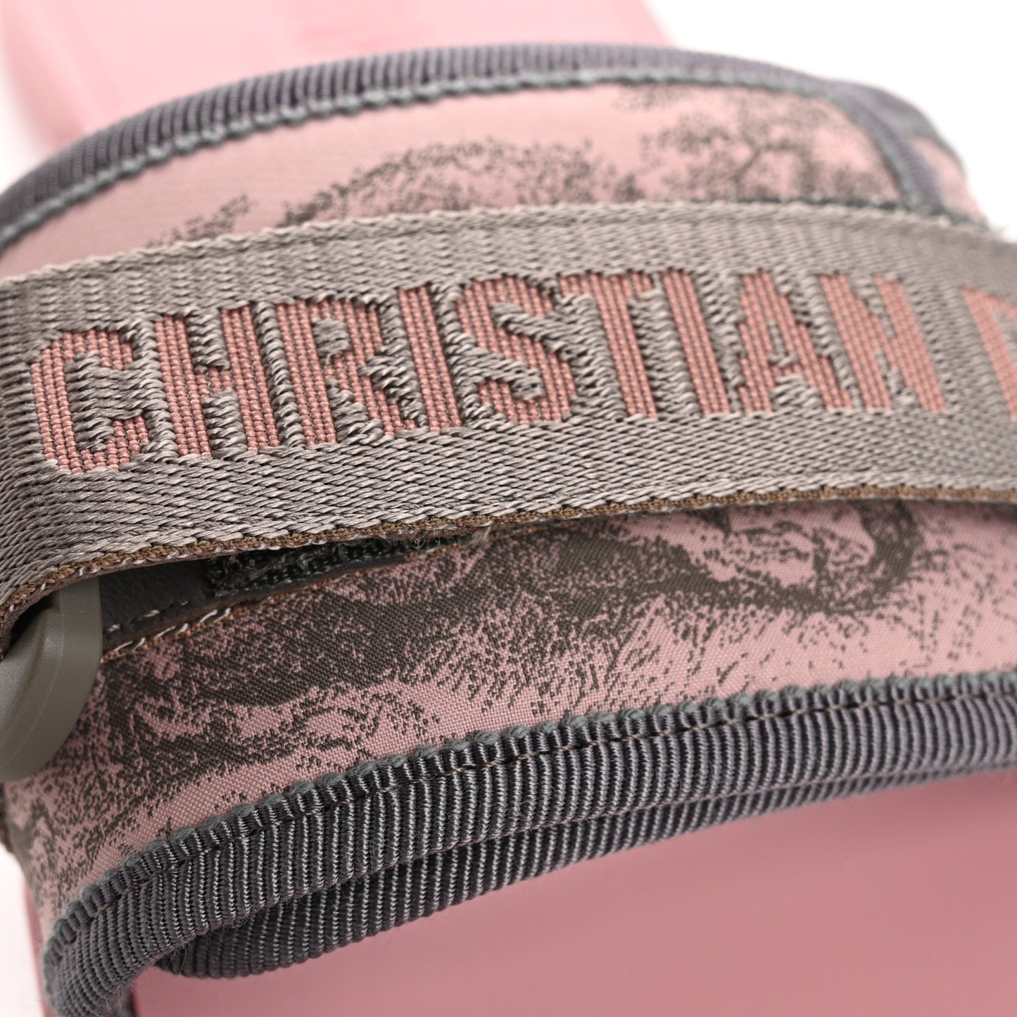 Nylon Dio(r)evolution Slide Sandals 36 Chateau Pink