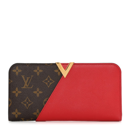 Louis Vuitton Monogram Calfskin Kimono Wallet Cherry 1 of 12