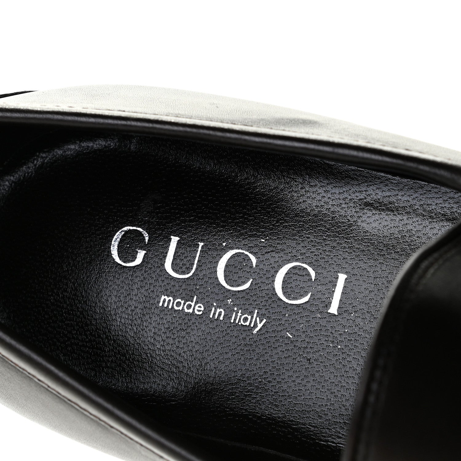 Gucci Laredo Calfskin Mens Horsebit Loafers 10.5 Dark Brown 6 of 14