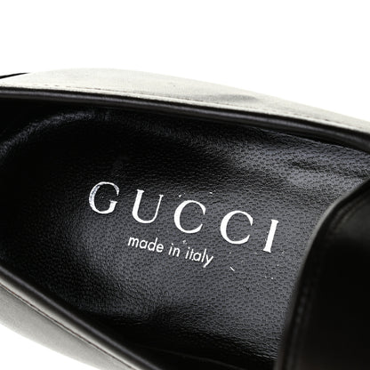 Gucci Laredo Calfskin Mens Horsebit Loafers 10.5 Dark Brown 6 of 14