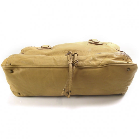 Chloe Leather Paddington Double Zipped Bowler Yellow 4 of 18