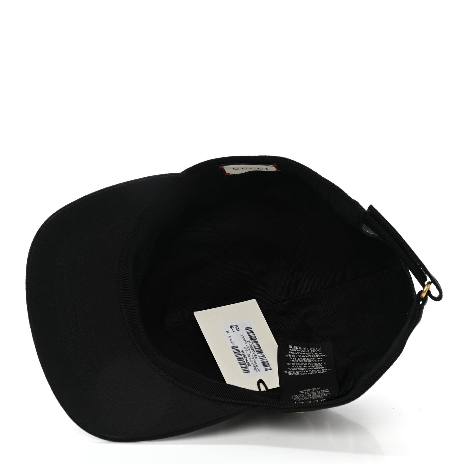 Gucci Cotton Loved Gucci Baseball Hat M Black 7 of 9