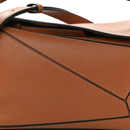 Loewe Calfskin Small Puzzle Bag Tan 8 of 15