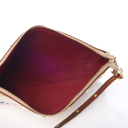 Louis Vuitton Monogram Multicolor Pochette Accessories White 5 of 12