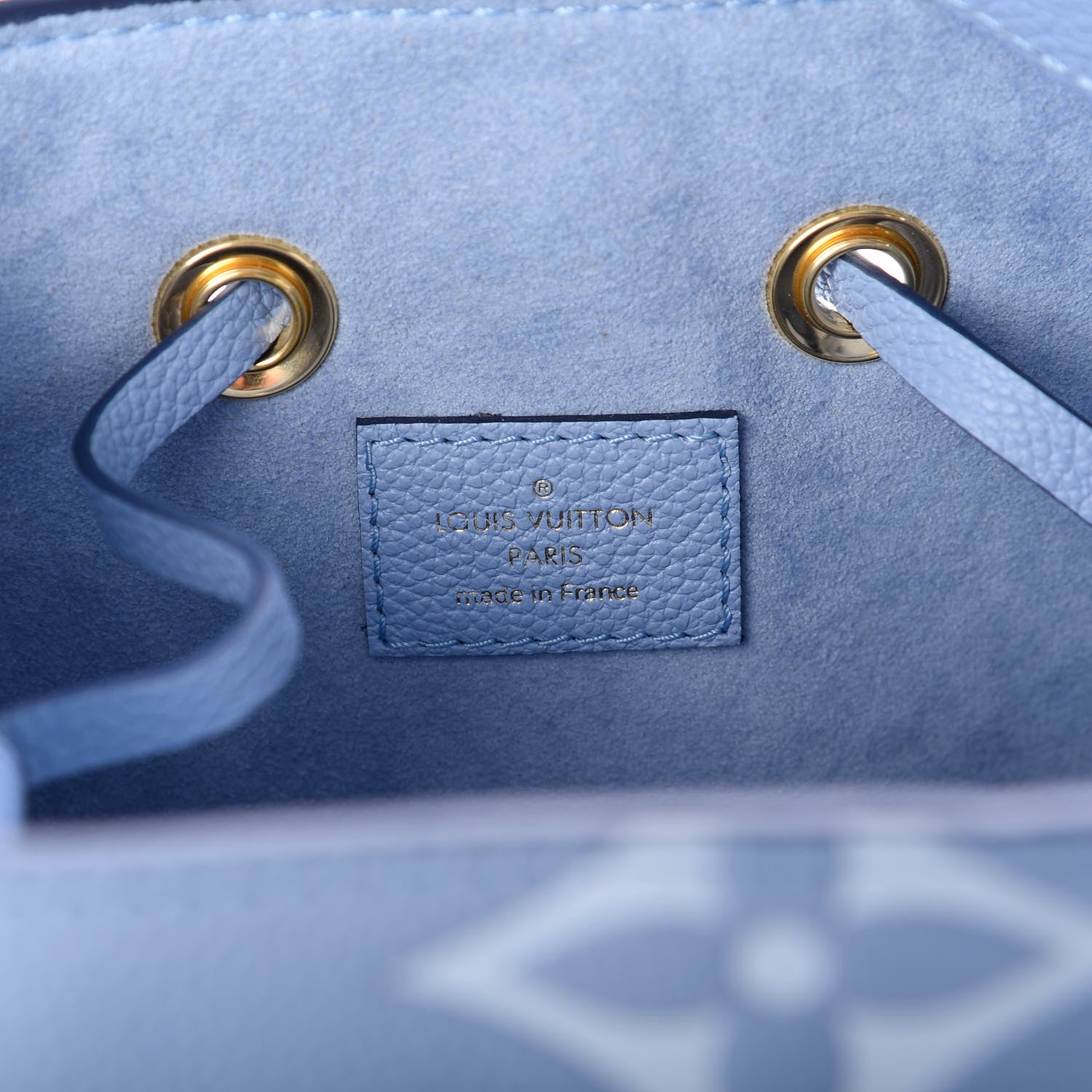 Louis Vuitton Empreinte Monogram Giant By The Pool Neonoe BB Summer Blue 6 of 10