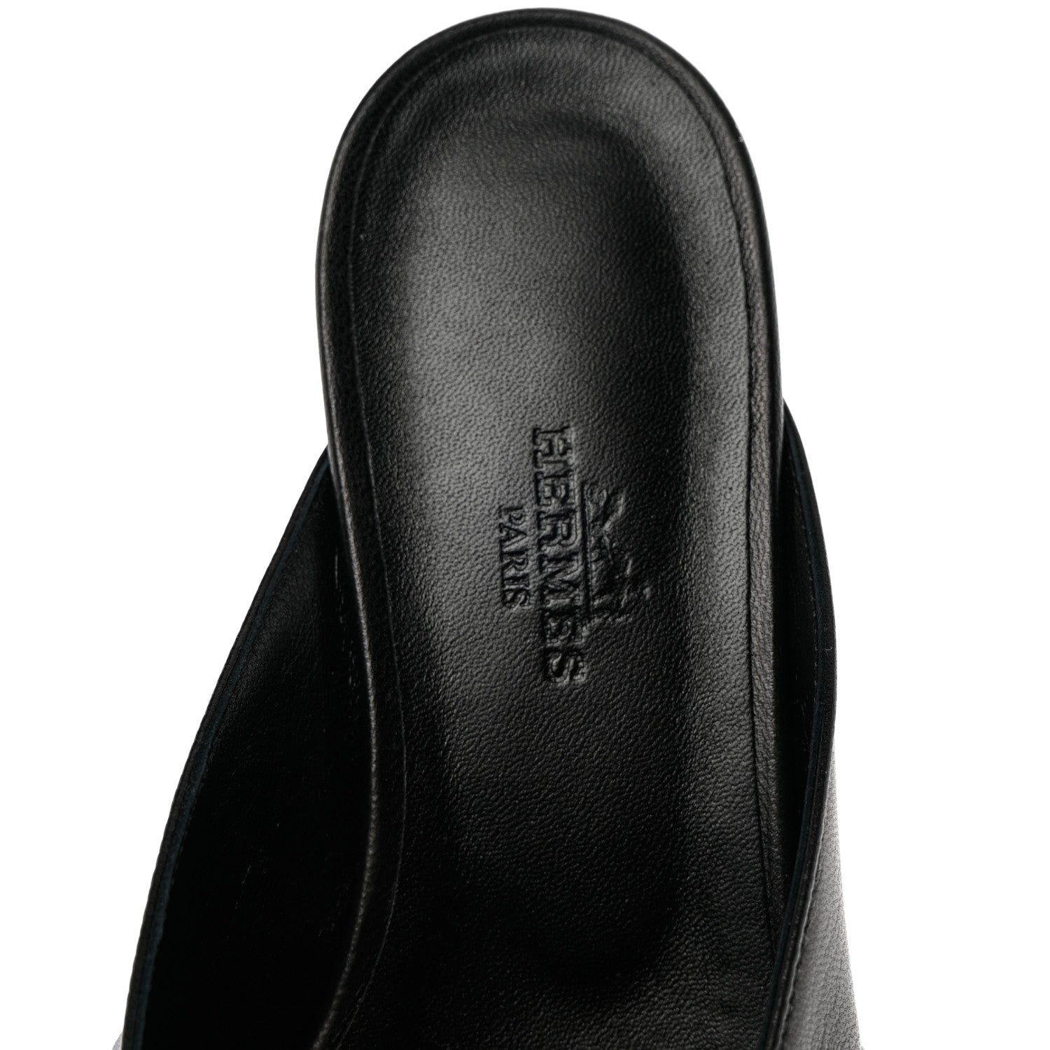 Hermes Goatskin Oz Mules 36 Black 11 of 18
