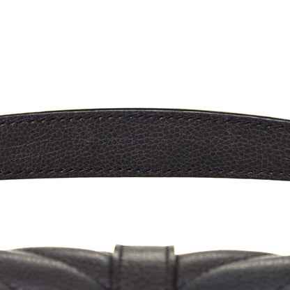 Saint Laurent Sheepskin Matelasse Chevron Monogram Medium College Bag Asphalt 13 of 13