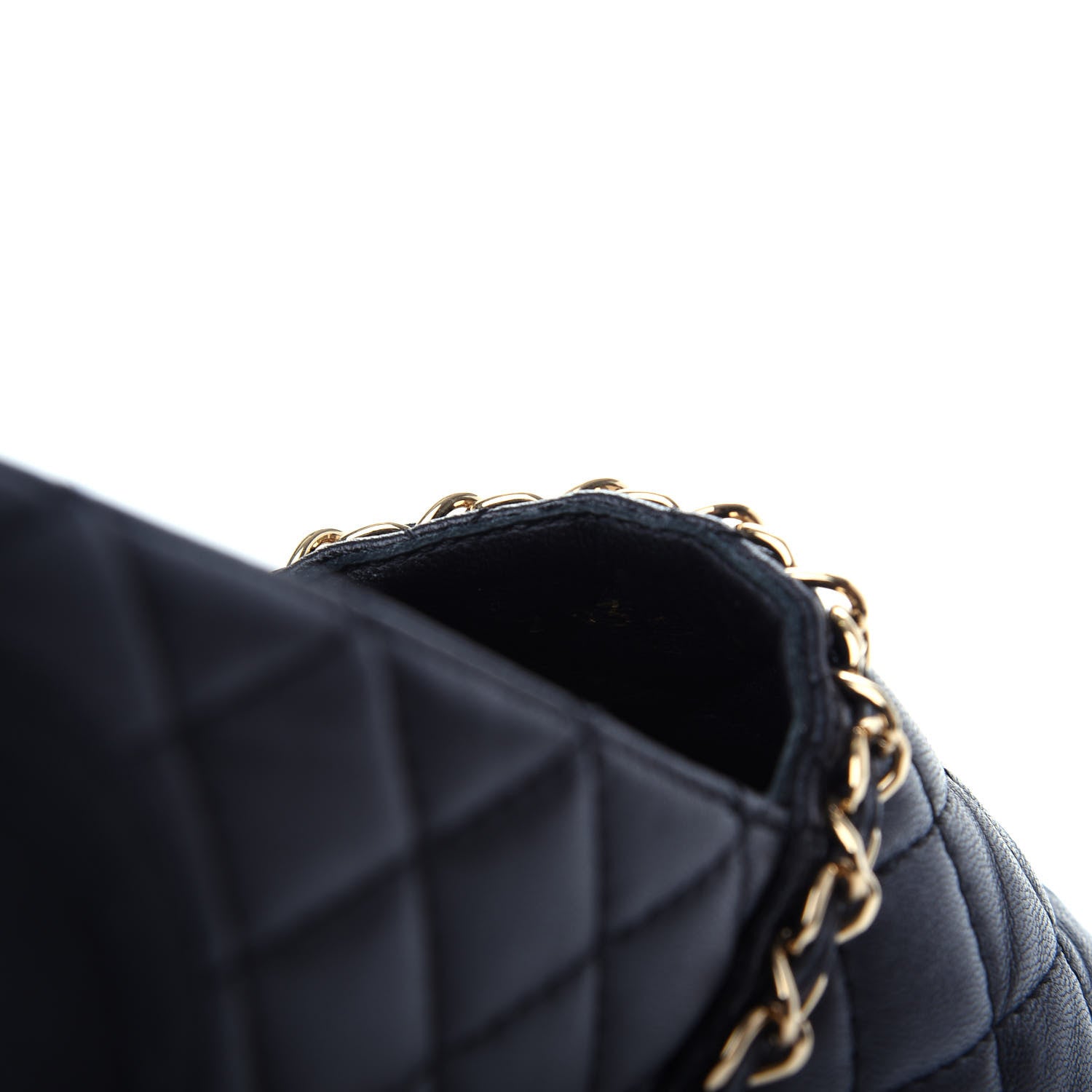 Chanel Lambskin Grosgrain Quilted CC Chain Espadrilles 37 Black 10 of 11