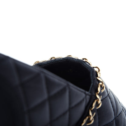 Chanel Lambskin Grosgrain Quilted CC Chain Espadrilles 37 Black 10 of 11