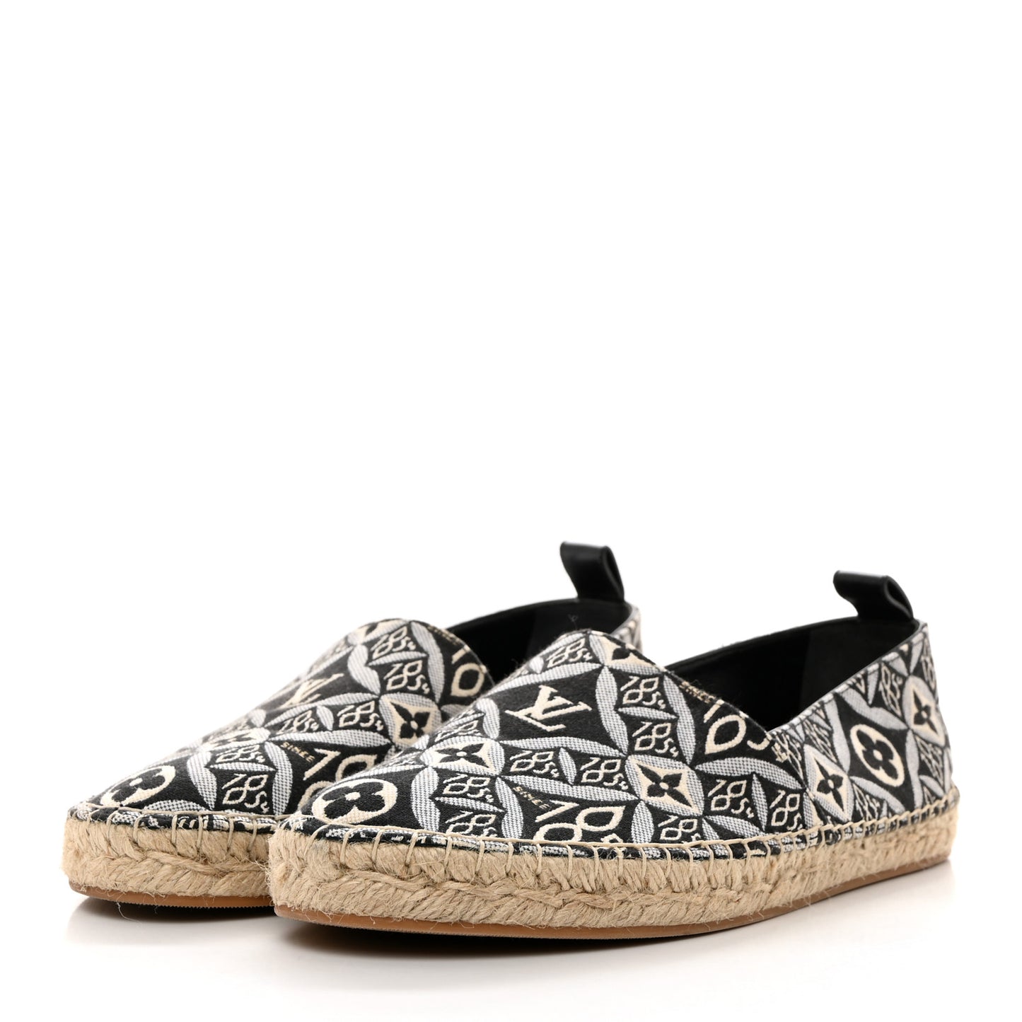 Jacquard Since 1854 Starboard Espadrille Flats 38 Grey