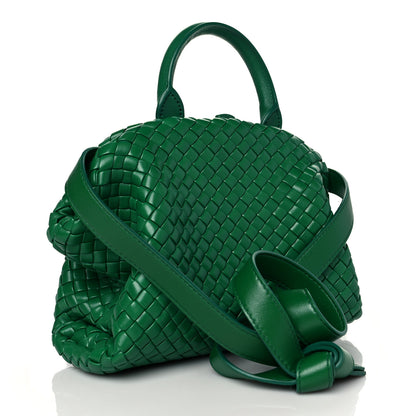 Bottega Veneta Nappa Intrecciato Small Padded The Handle Tote Racing Green 2 of 10