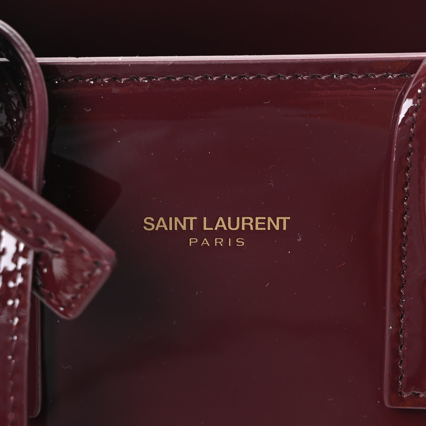 Patent Nano Sac de Jour Dark Red Wine