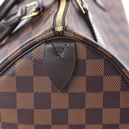 Louis Vuitton Damier Ebene Speedy 30 5 of 10