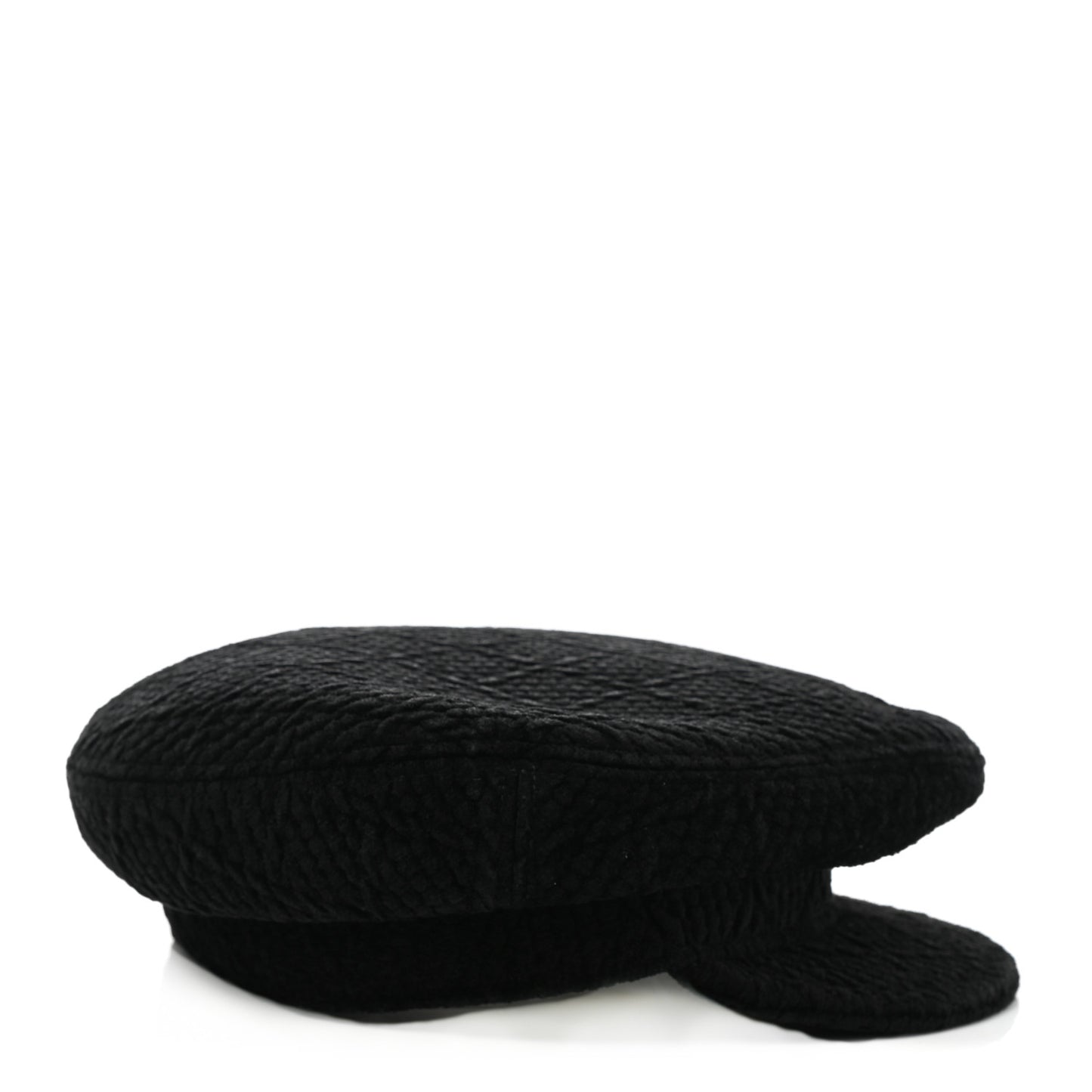 Viscose Silk Quilted CC Cap M Black