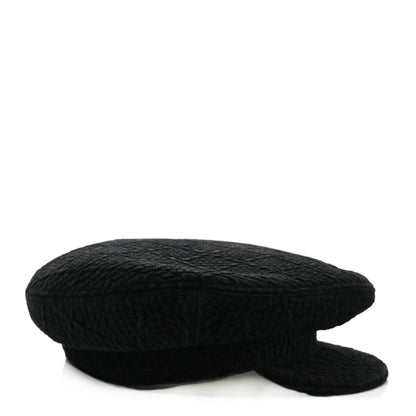 Chanel Viscose Silk Quilted CC Cap M Black 4 of 8