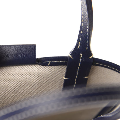 Goyard Goyardine Poitiers Tote Navy 10 of 11