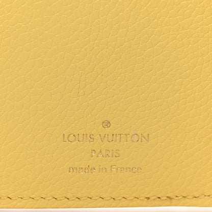 Louis Vuitton Empreinte Monogram Spring In The City Victorine Wallet Pink Beige Yellow 6 of 7