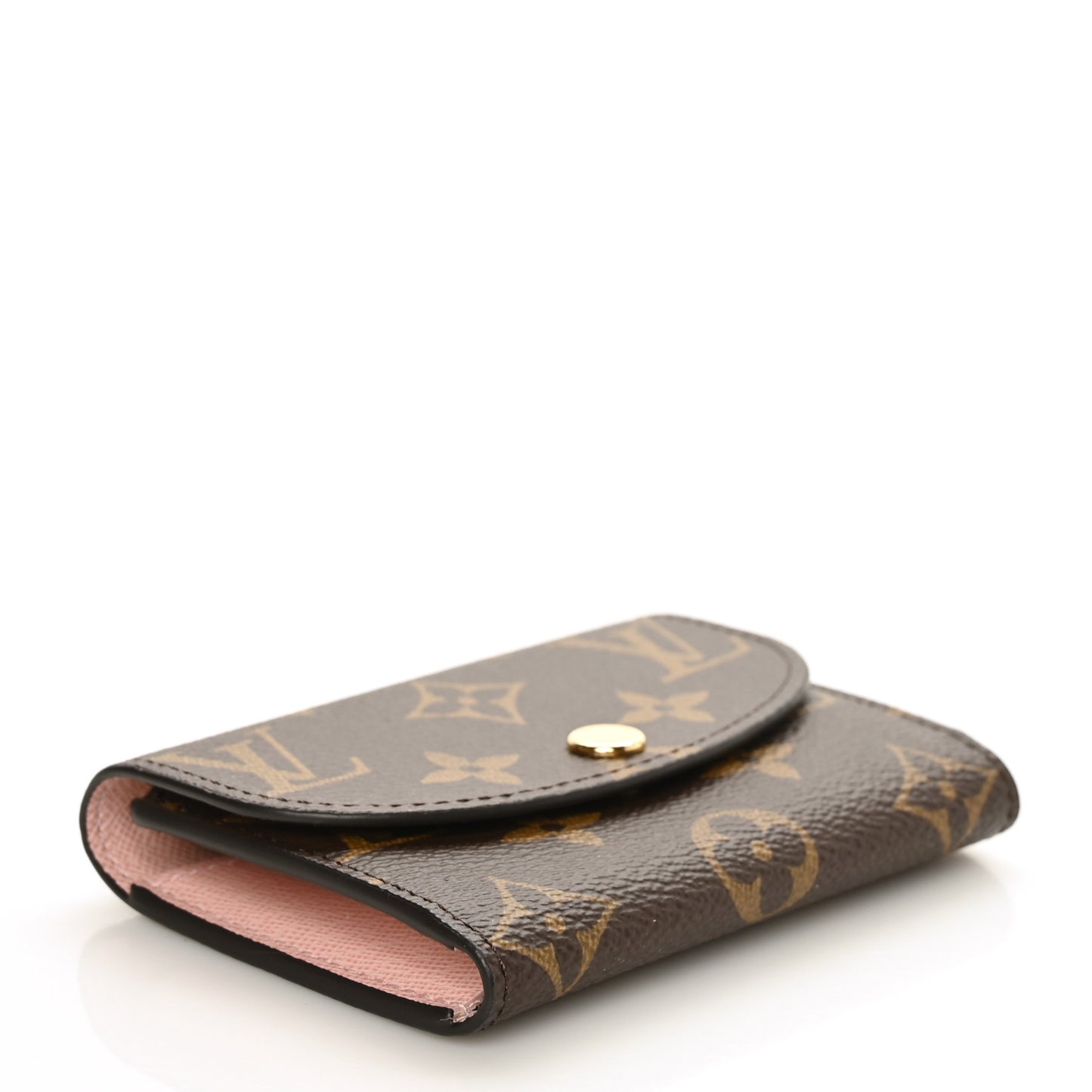 Monogram Rosalie Coin Purse Rose Ballerine